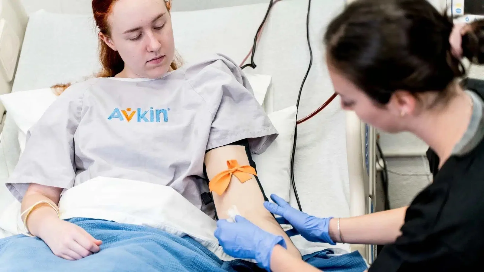 Avstick wearable IV insertion practice sleeve